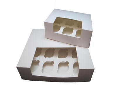 علبة ورق مقوى للكاب كيك