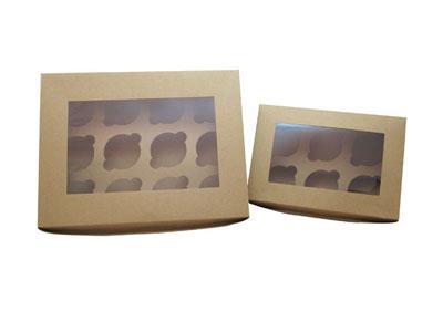 علبة ورق مقوى للكاب كيك