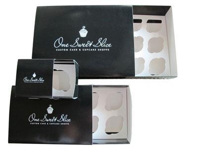 علبة ورق مقوى للكاب كيك